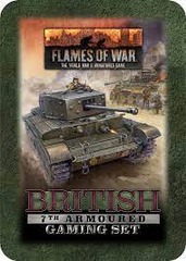 Flames of War: British 7th Armoured Gaming Set